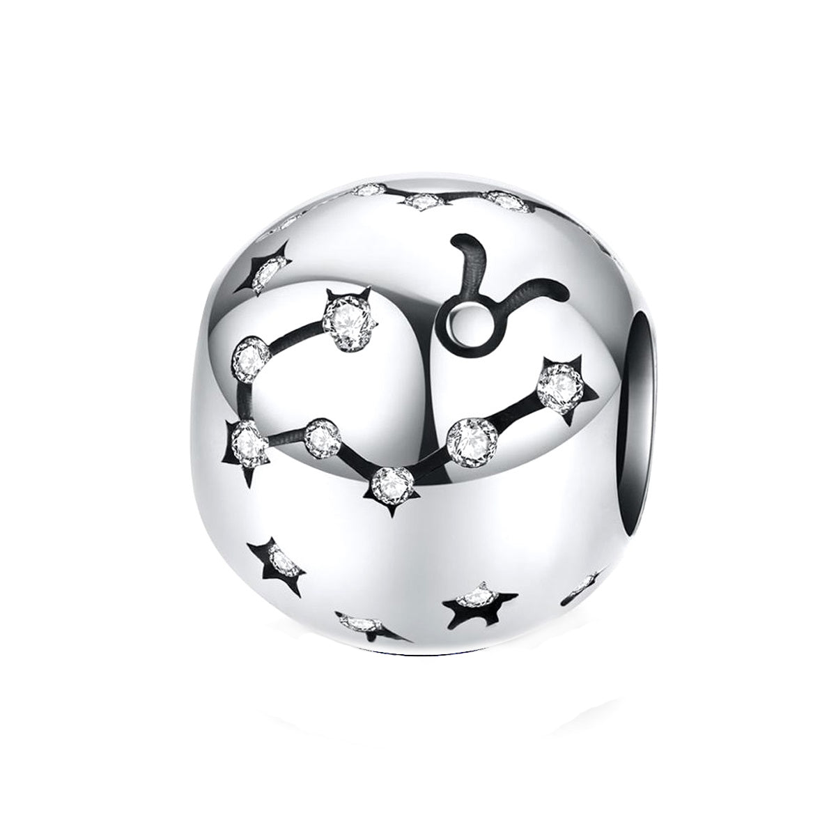 Charm De Plata Esterlina 925 Scc1218 Signos Del Zodiaco