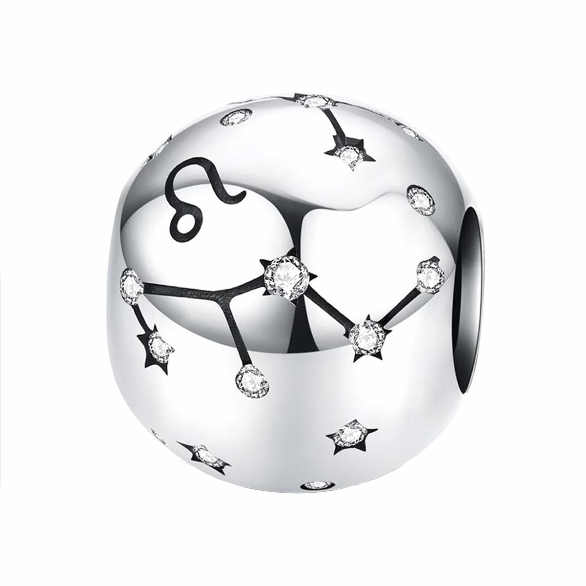 Charm De Plata Esterlina 925 Scc1218 Signos Del Zodiaco