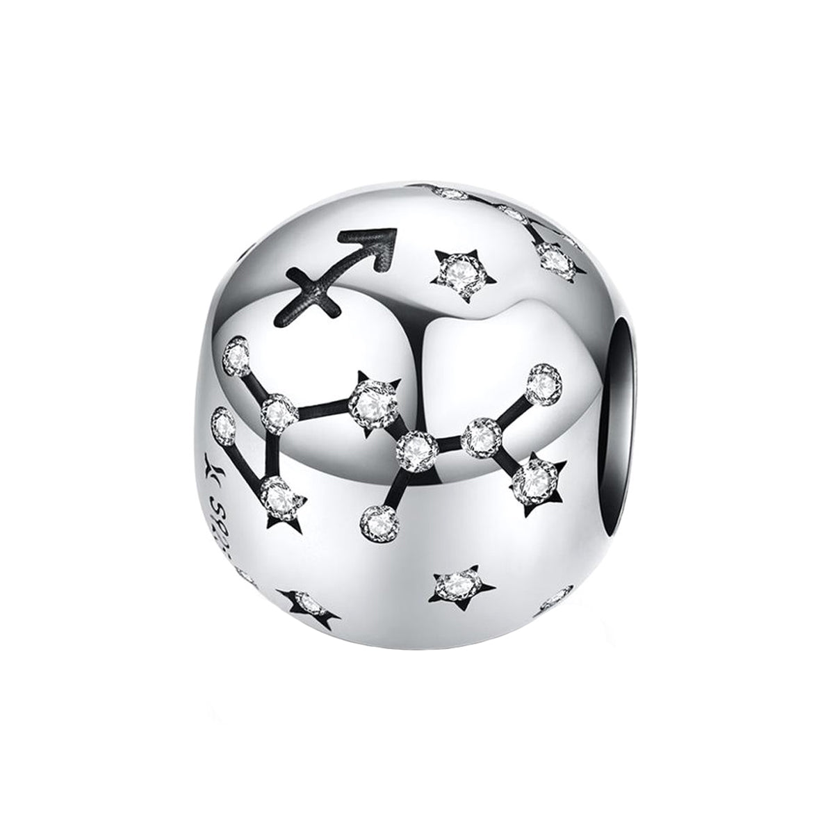Charm De Plata Esterlina 925 Scc1218 Signos Del Zodiaco
