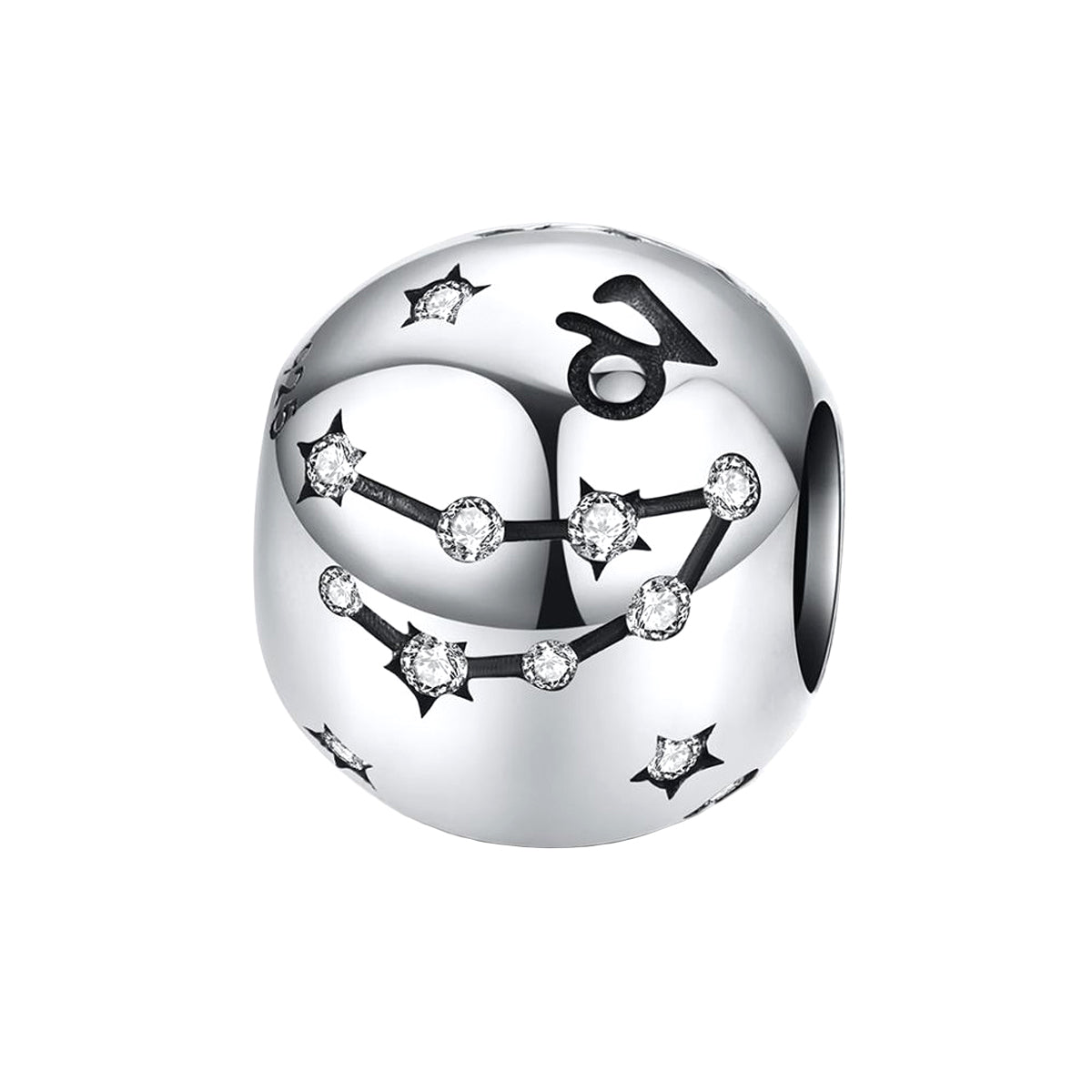 Charm De Plata Esterlina 925 Scc1218 Signos Del Zodiaco