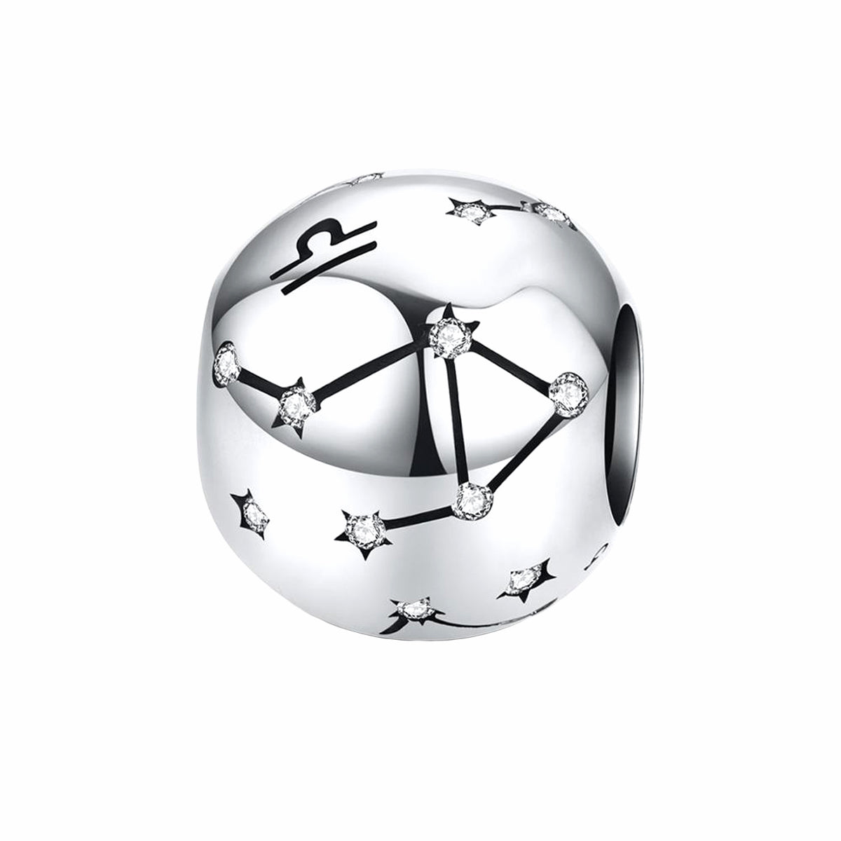Charm De Plata Esterlina 925 Scc1218 Signos Del Zodiaco