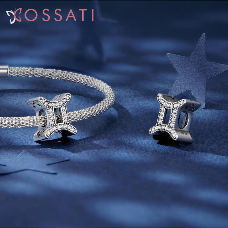 Charm Dije Cossati Scc2516 Plata S925 Signos Del Zodiaco