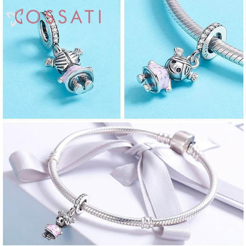 Charm Dije De Plata S925 Para Mujer Compatible Con Pandor G2