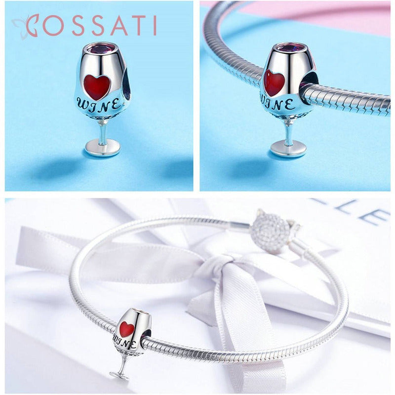 Charm De Plata Esterlina 925 Cossati Scc788 Original
