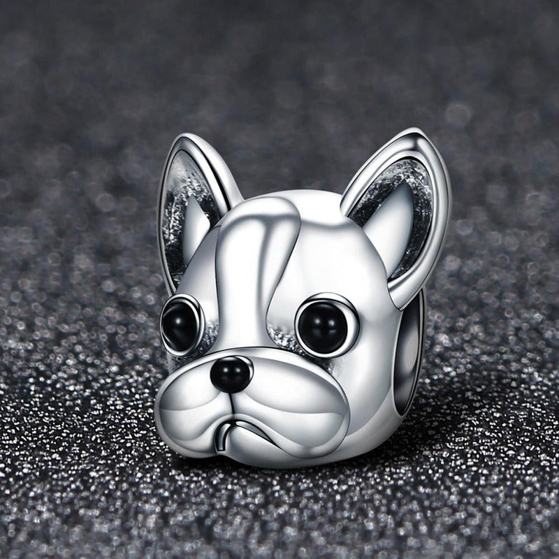 Charm De Plata Esterlina 925 Scc315 100% Color Perro