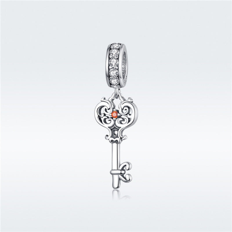 Charm De Plata Esterlina 925 Bsc092 100% Original Llave