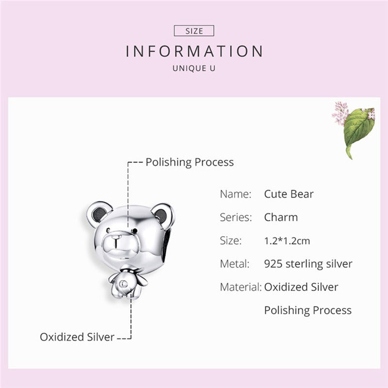 Charm De Plata Esterlina 925 Cossati Scc1502 Original