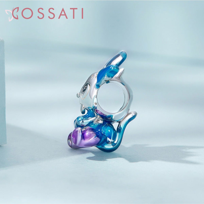 Charm Dije Plata De Ley S925 Cossati Scc2343 Dragon Volador Dragón Volador