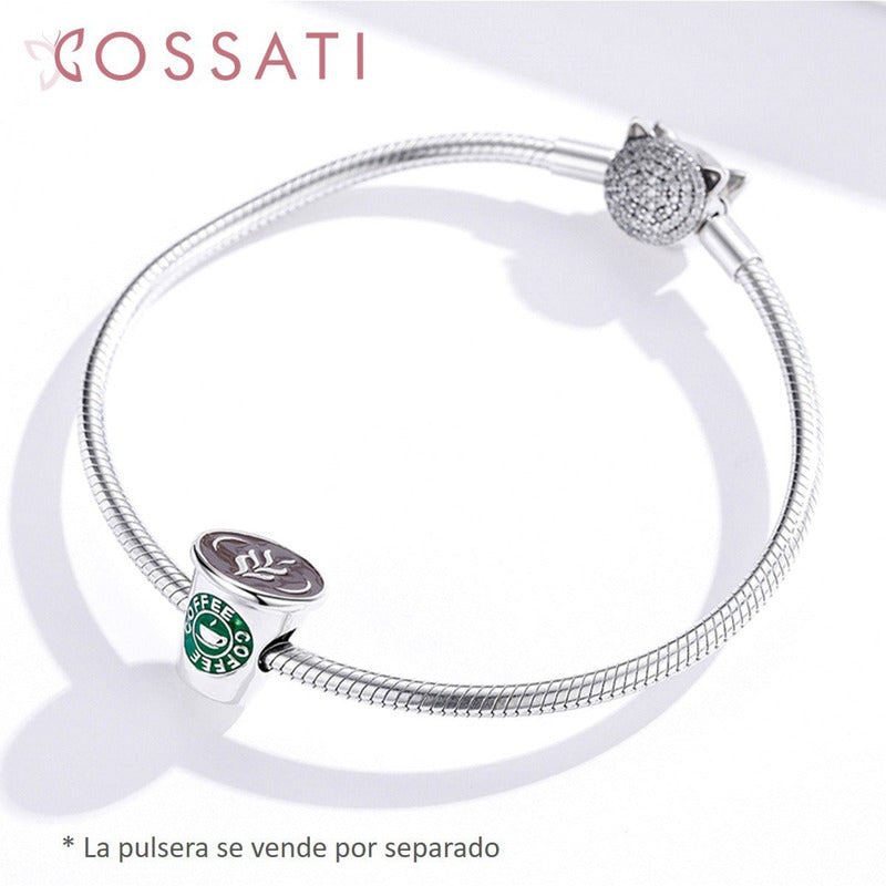 Charm Dije De Plata Esterlina 925 Cossati Scc1545 Taza Café