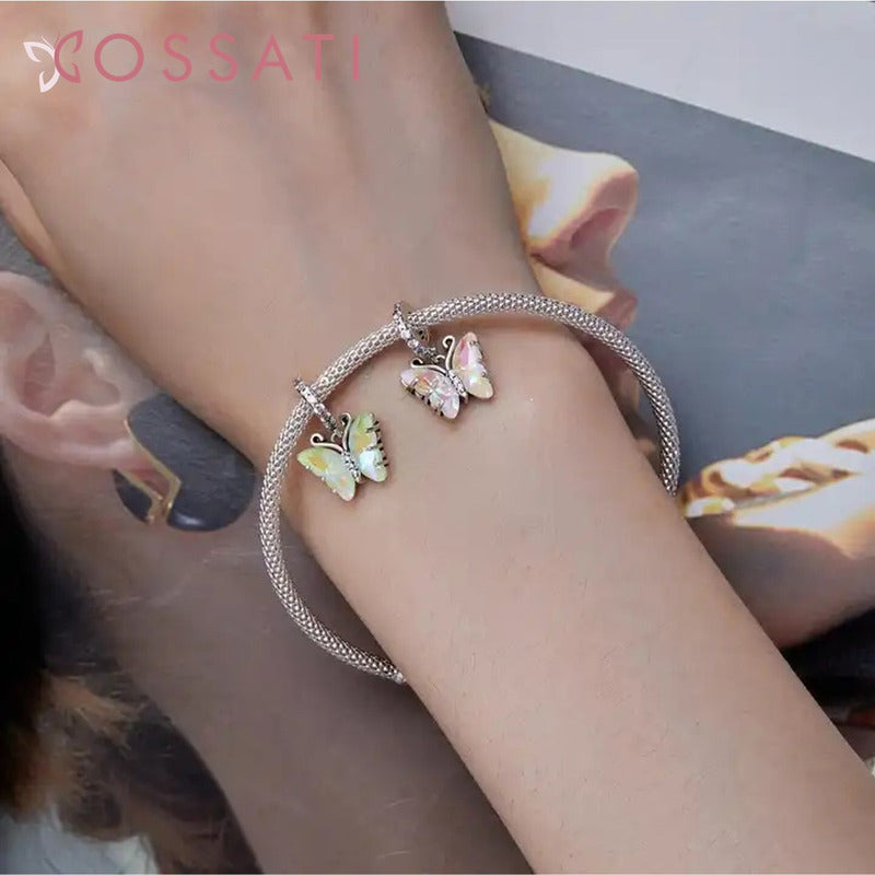 Charm Dije Plata De Ley 925 Cossati Scc2305 Mariposa Aurora