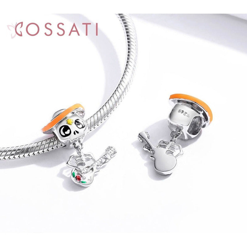 Charm Halloween De Plata Esterlina 925 Bsc327 Original