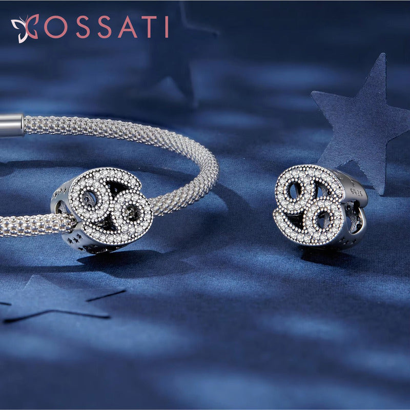 Charm Dije Cossati Scc2516 Plata S925 Signos Del Zodiaco