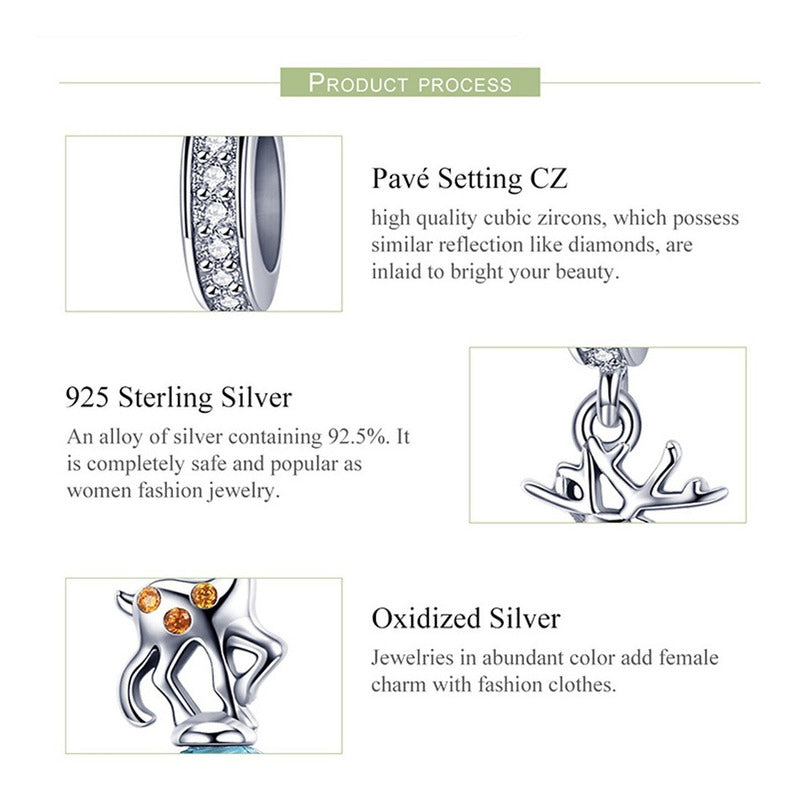 Charm De Plata Esterlina 925 Cossati Scc1010 Original