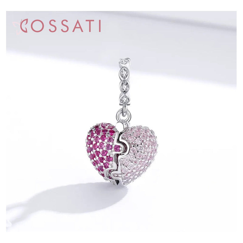 Charm Dije Plata De Ley 925 Cossati Bsc282 Corazón
