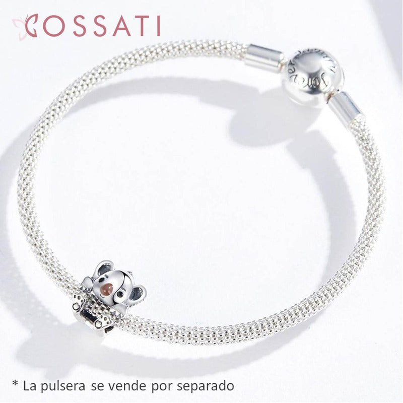 Charm De Plata Esterlina 925 Scc1304 100% Original Koala Bebé
