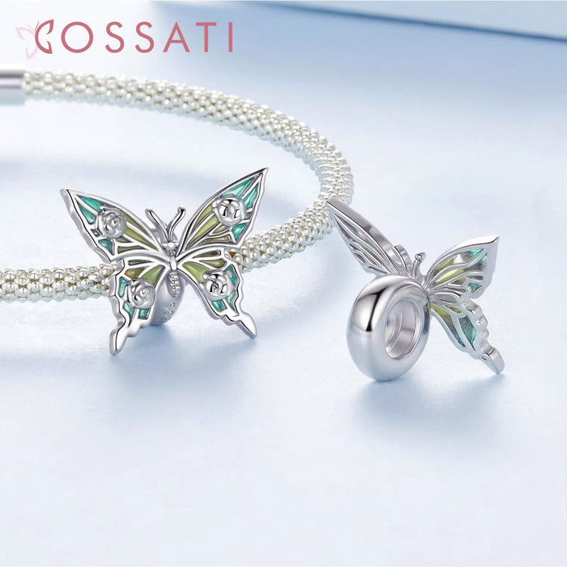 Charm Dije Plata De Ley S925 Cossati Bsc1125 Mariposa Mariposa