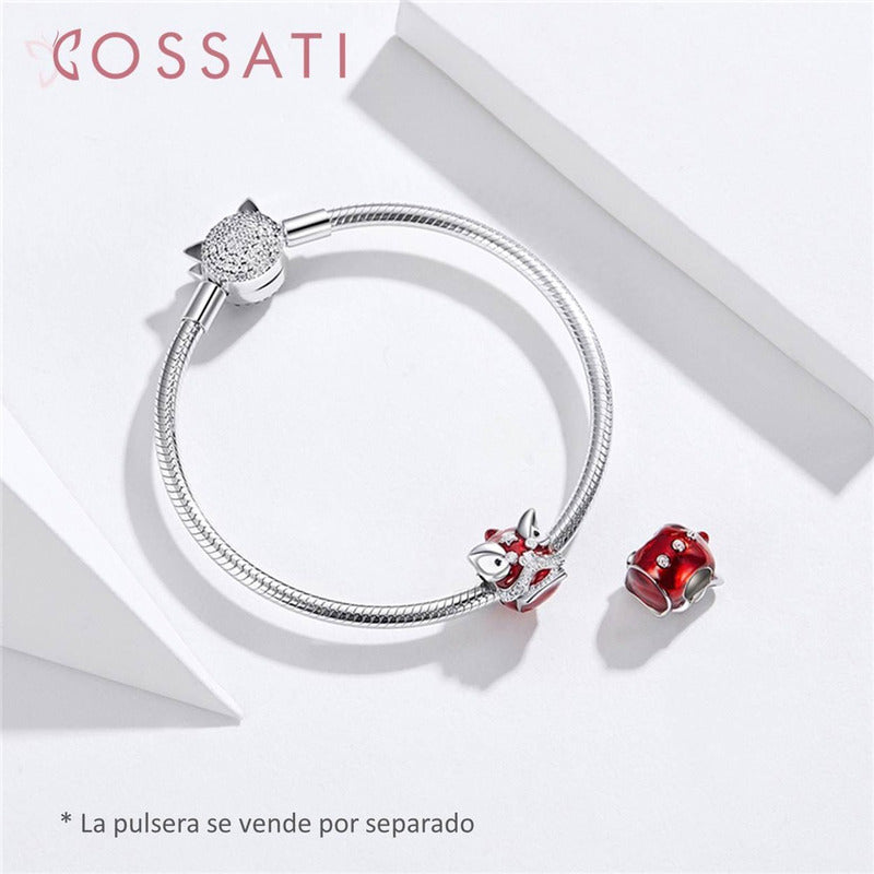 Charm De Plata Esterlina 925 Cossati Bsc086 Original