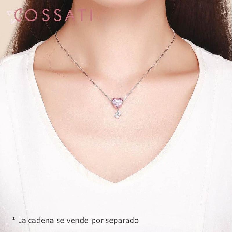 Charm De Plata Esterlina 925 Scc1080 100% Original Corazón