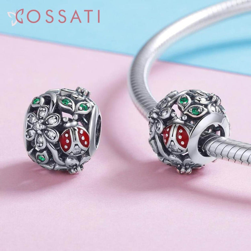 Charm De Plata Esterlina 925 Scc926 100% Original Catarina