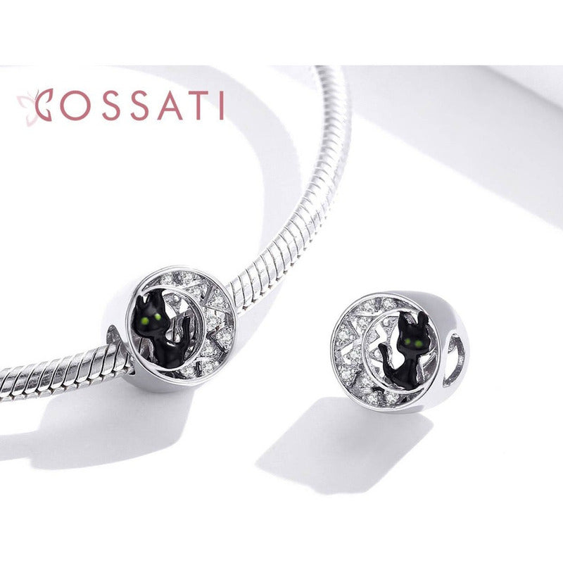Charm Halloween De Plata Esterlina 925 Bsc325 Original