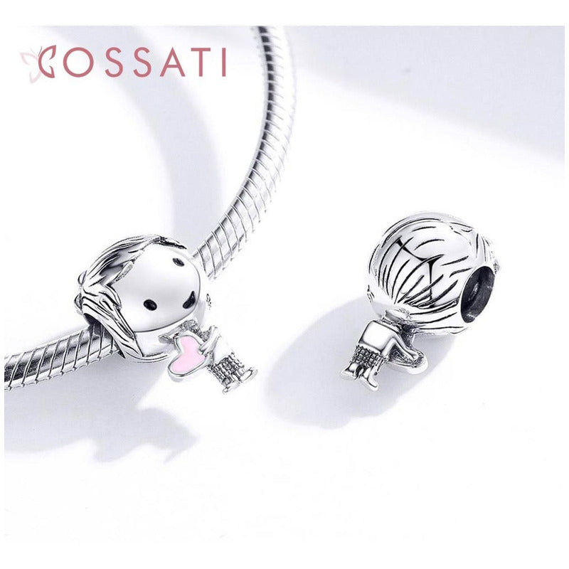 Charm De Plata Esterlina 925 Scc1334 100% Original Niño