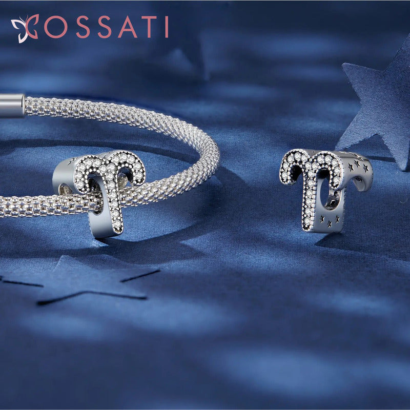 Charm Dije Cossati Scc2516 Plata S925 Signos Del Zodiaco