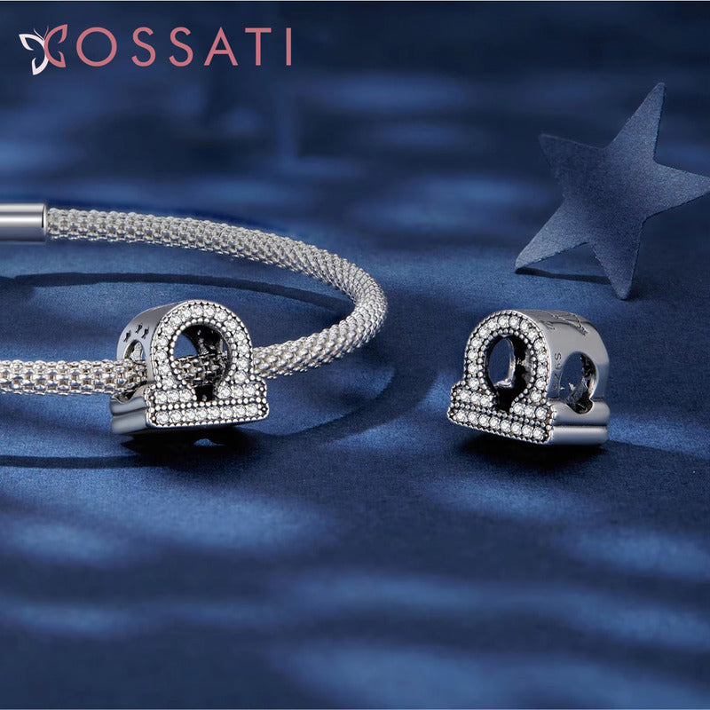 Charm Dije Cossati Scc2516 Plata S925 Signos Del Zodiaco