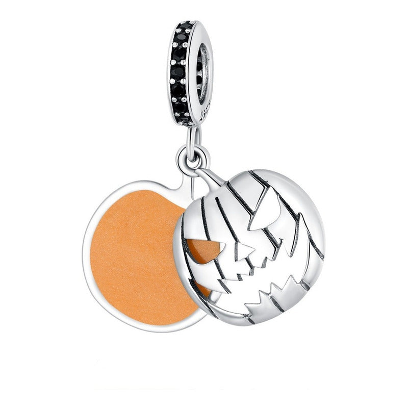 Charm Halloween De Plata Esterlina 925 Scc1620 Original