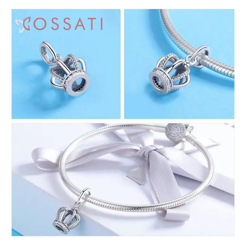 Charm Dije Plata De Ley 925 Cossati Scc781 Corona