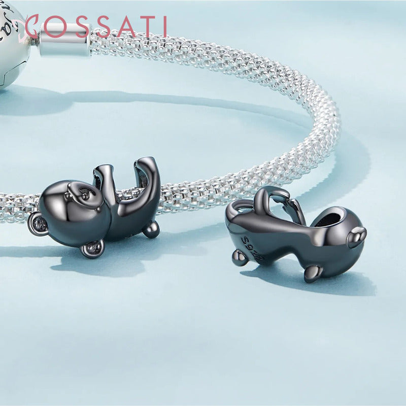 Charm Dije Plata De Ley S925 Cossati Scc2508 Bebé Oso