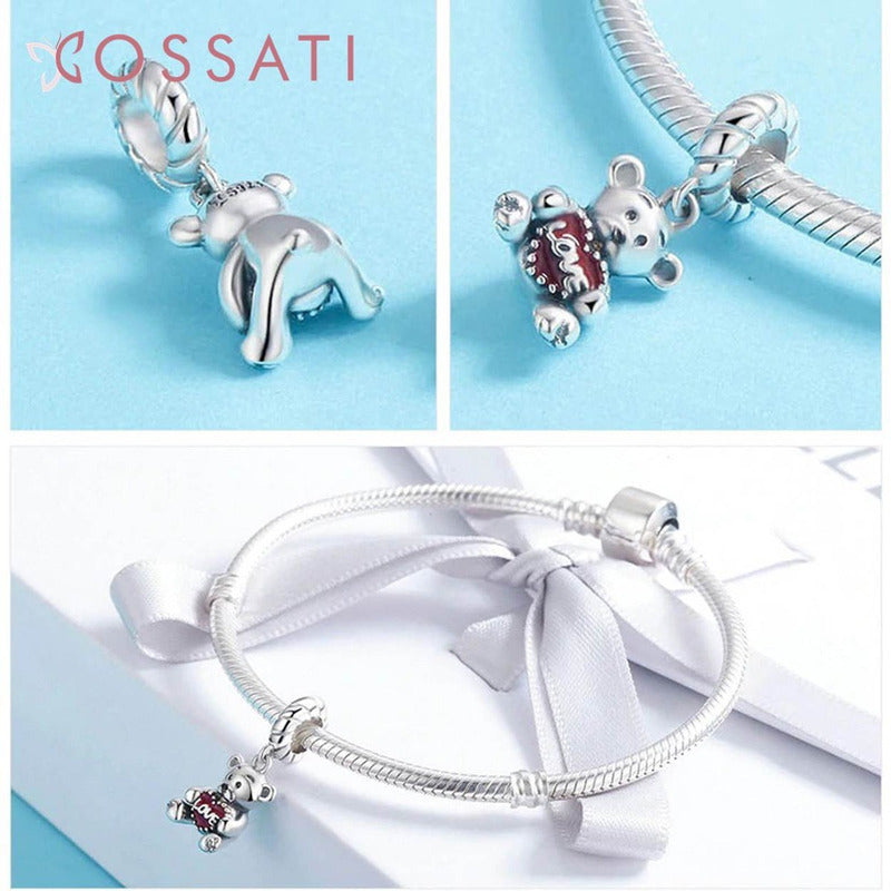 Charm De Plata Esterlina 925 Scc521 100% Original