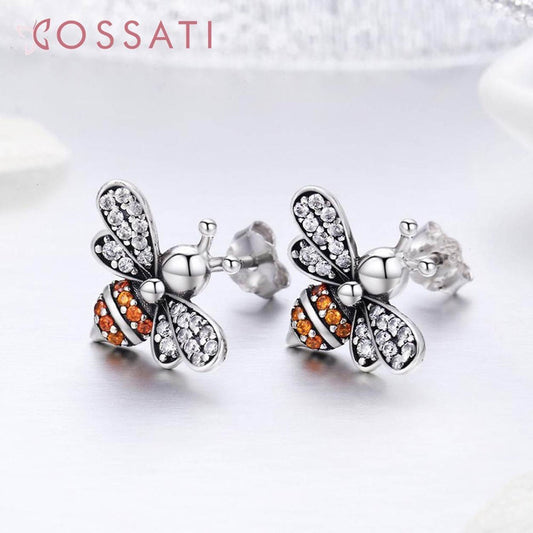 Aretes Pendientes De Plata Esterlina 925 Sce344 Original