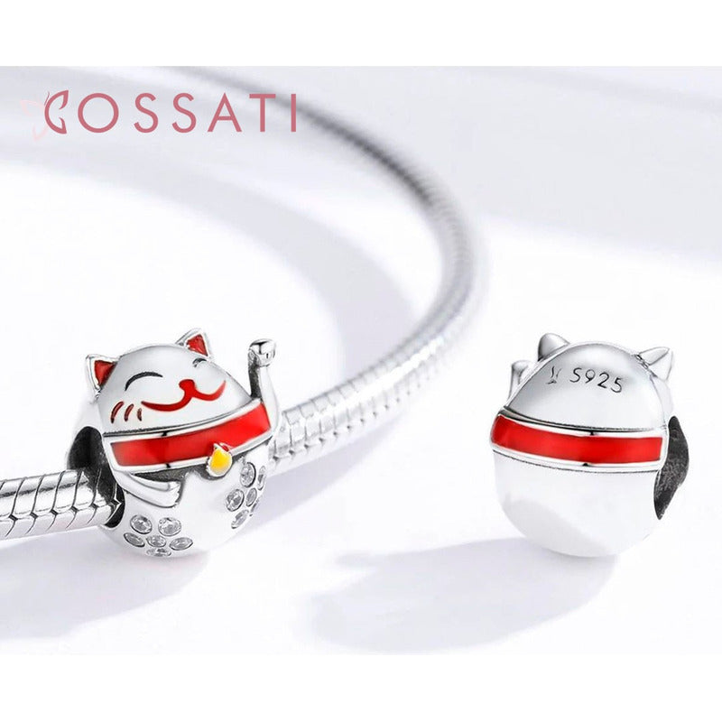 Charm Dije Plata De Ley S925 Cossati Scc1374 Maneki Neko Maneki Neko