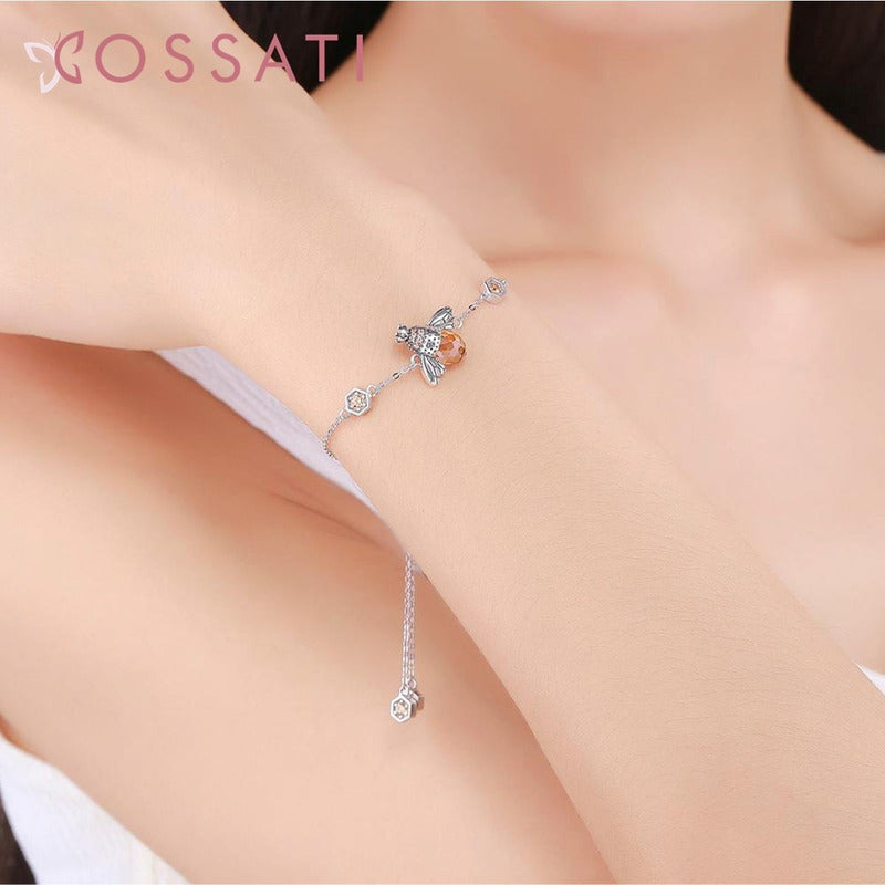 Pulsera Brazalete De Plata Esterlina 925 Original Scb043