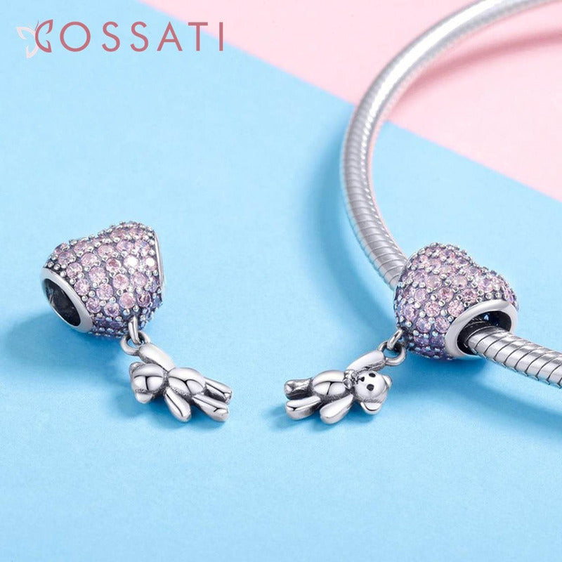 Charm De Plata Esterlina 925 Scc1054 100% Original