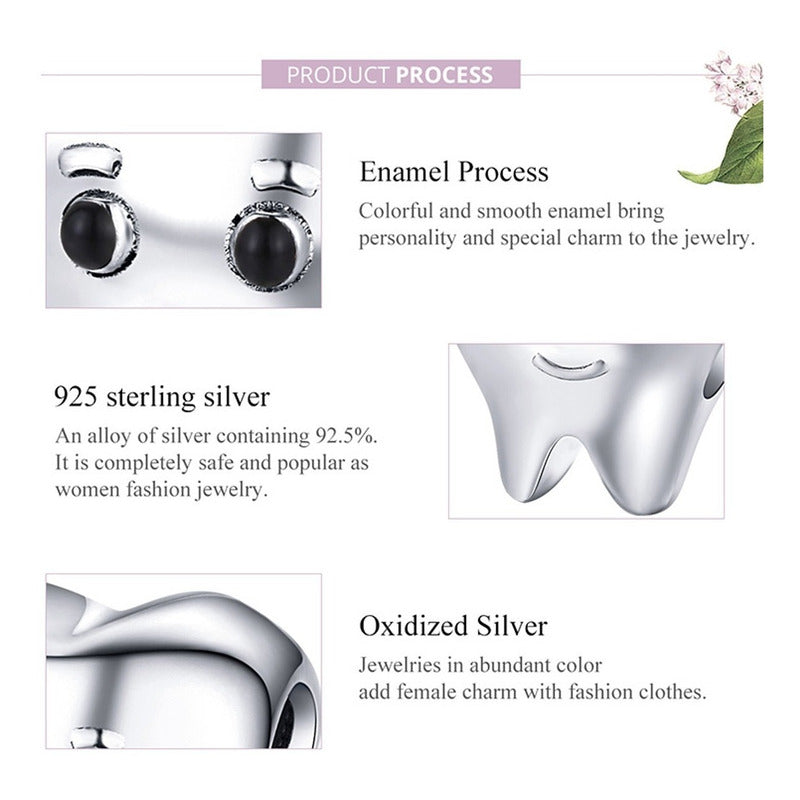 Charm De Plata Esterlina 925 Cossati Scc1401 Original