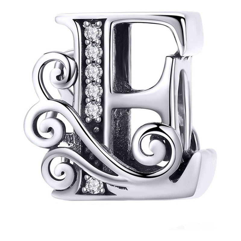 Charm Letra Abecedario Plata S925 Bsc030 Compatible Pandor