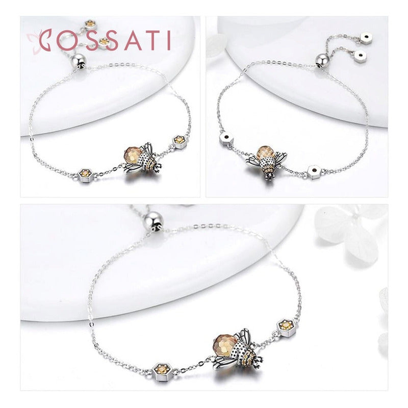 Pulsera Brazalete De Plata Esterlina 925 Original Scb043