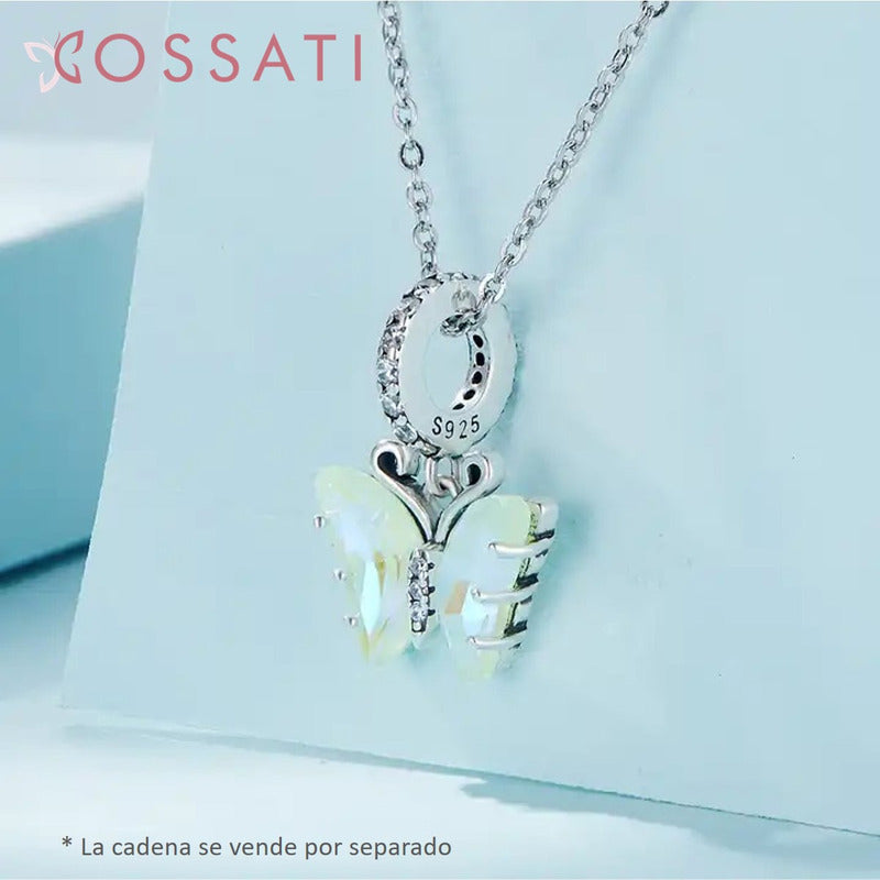 Charm Dije Plata De Ley 925 Cossati Scc2305 Mariposa Aurora