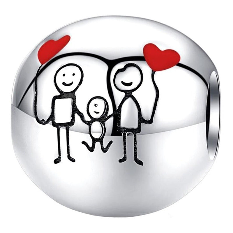 Charm De Plata Esterlina 925 Scc1339 100% Original