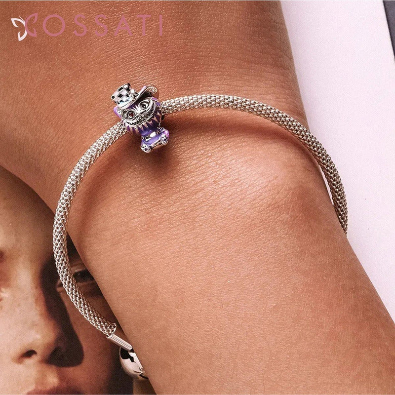 Charm Dije Plata Ley 925 Cossati Scc2242 Gato Mágico