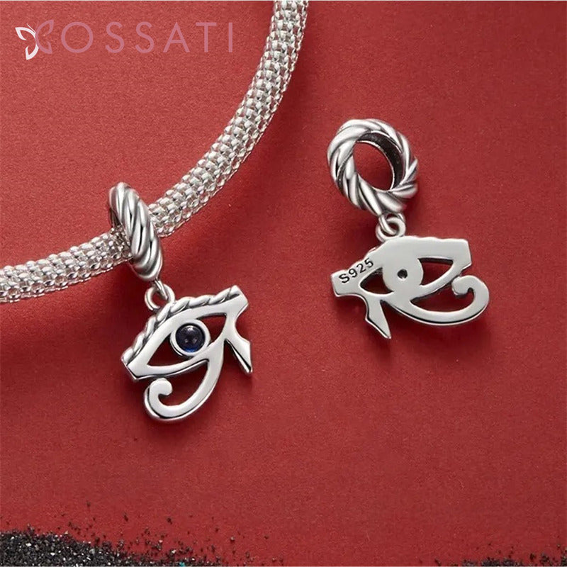 Charm Dije Plata De Ley S925 Cossati Scc2849 Ojo Egipcio