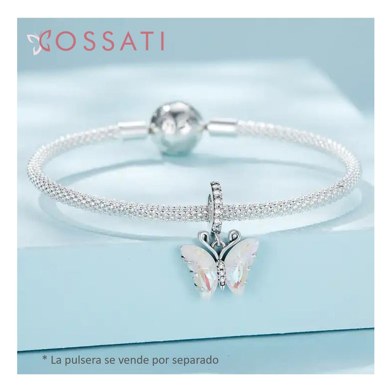 Charm Dije Plata De Ley 925 Cossati Scc2305 Mariposa Aurora