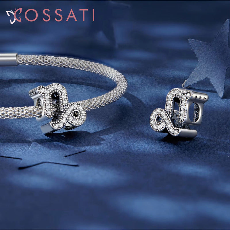 Charm Dije Cossati Scc2516 Plata S925 Signos Del Zodiaco