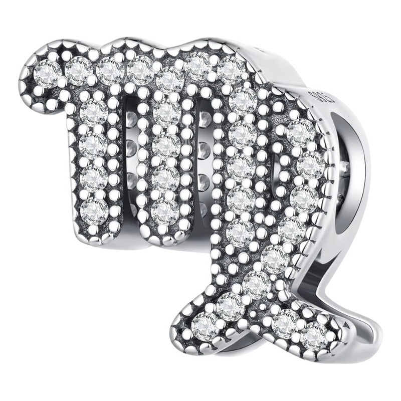 Charm Dije Cossati Scc2516 Plata S925 Signos Del Zodiaco