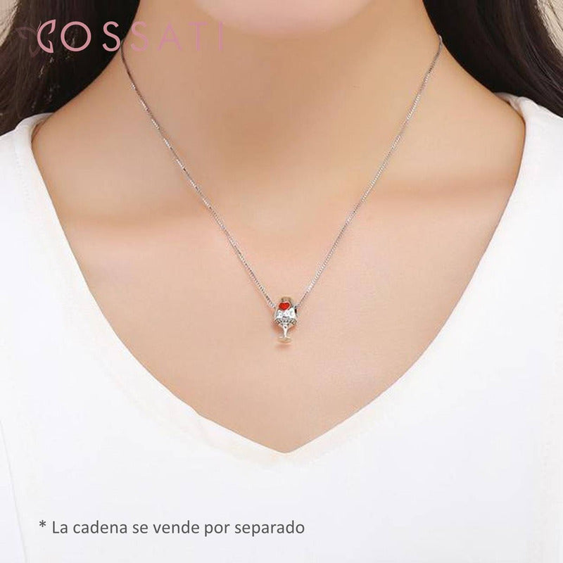 Charm De Plata Esterlina 925 Cossati Scc788 Original