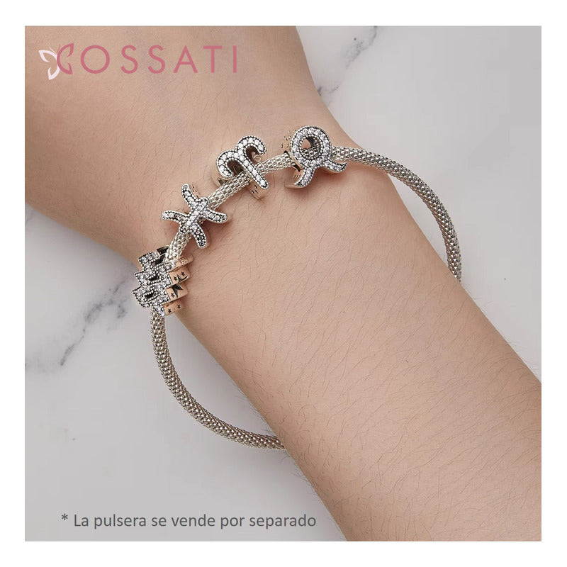 Charm Dije Cossati Scc2516 Plata S925 Signos Del Zodiaco