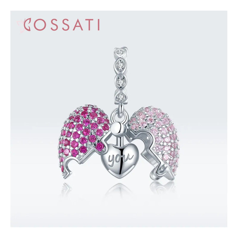 Charm Dije Plata De Ley 925 Cossati Bsc282 Corazón