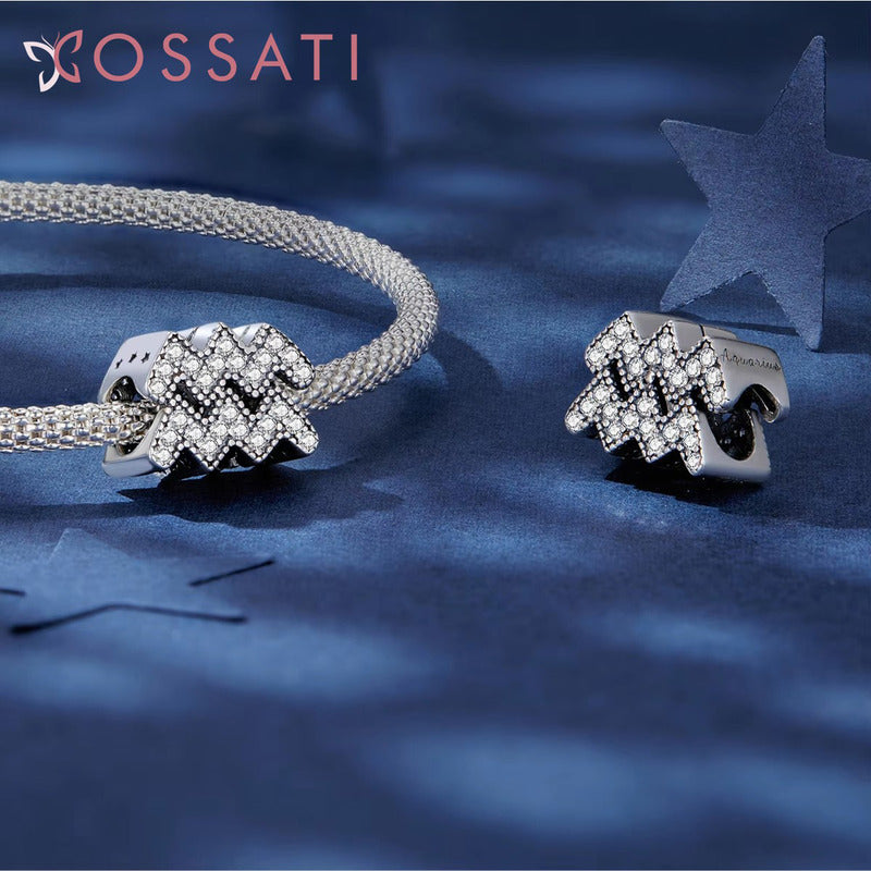 Charm Dije Cossati Scc2516 Plata S925 Signos Del Zodiaco