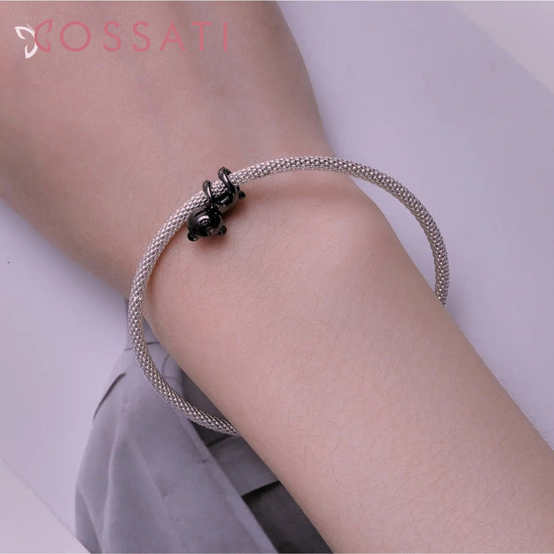 Charm Dije Plata De Ley S925 Cossati Scc2508 Bebé Oso